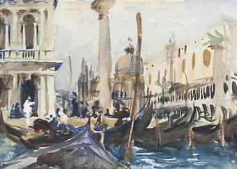 john-singer-sargent-1856-1925-the-piazzetta-with-gondolas-american-art-auction-20th-century-drawings-watercolors-christies-1410380538_b