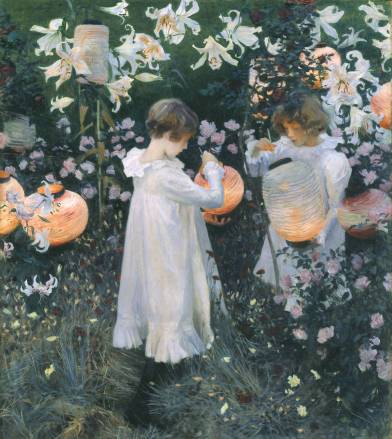 Carnation, Lily, Lily, Rose 1885-6 by John Singer Sargent 1856-1925