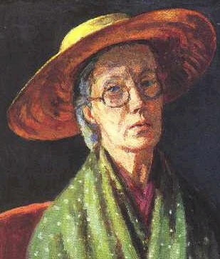 Self portrait of Old Mrs.Bell